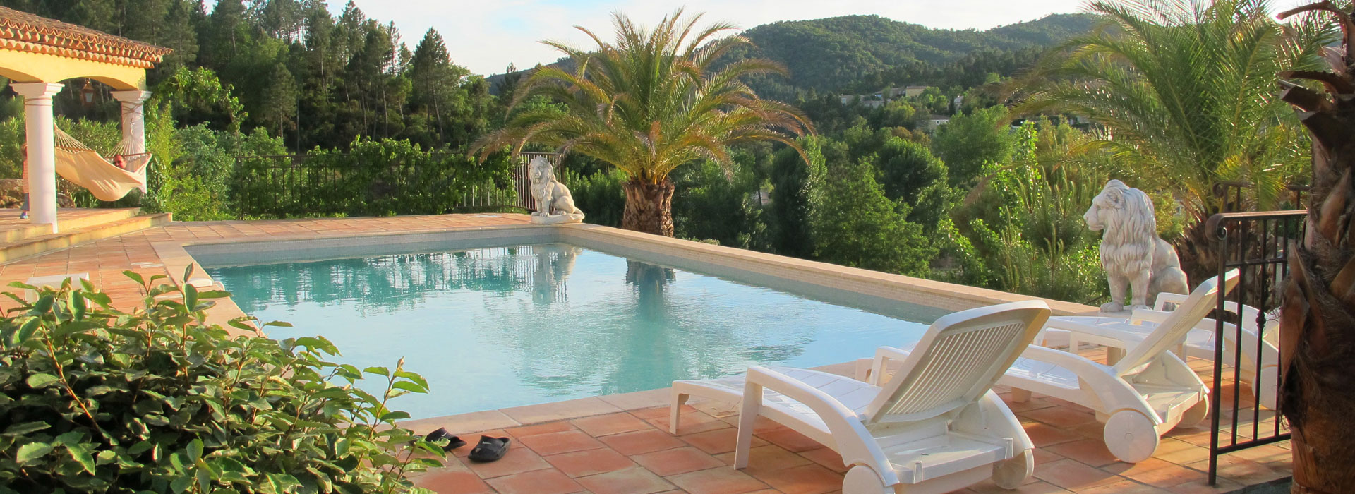 View of the valley - Villa Soleil des Adrets - Côte d'Azur - French Riviera